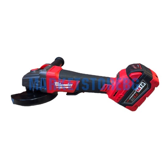 Акумулаторен БЕЗЧЕТКОВ Ъглошлайф milwaukee 18V 5Ah ФЛЕКС