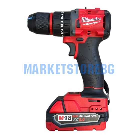 Акумулаторен Ударен Безчетков Винтоверт milwaukee 18V 5Ah