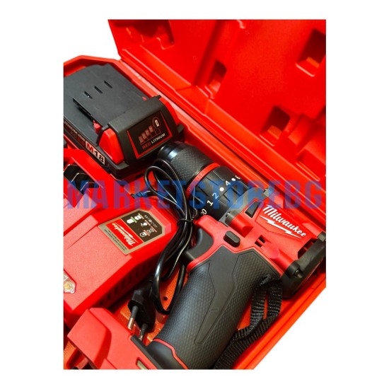 Акумулаторен Ударен Безчетков Винтоверт milwaukee 18V 5Ah