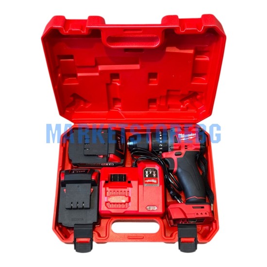 Акумулаторен Ударен Безчетков Винтоверт milwaukee 18V 5Ah